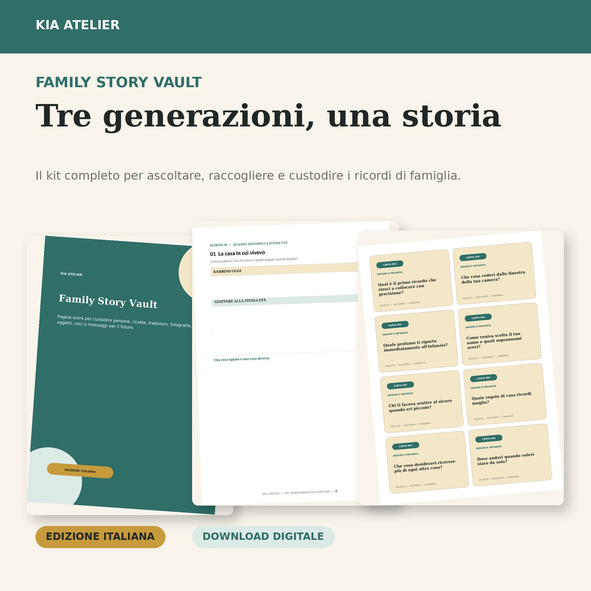 Family Story Vault – Tre generazioni, una storia