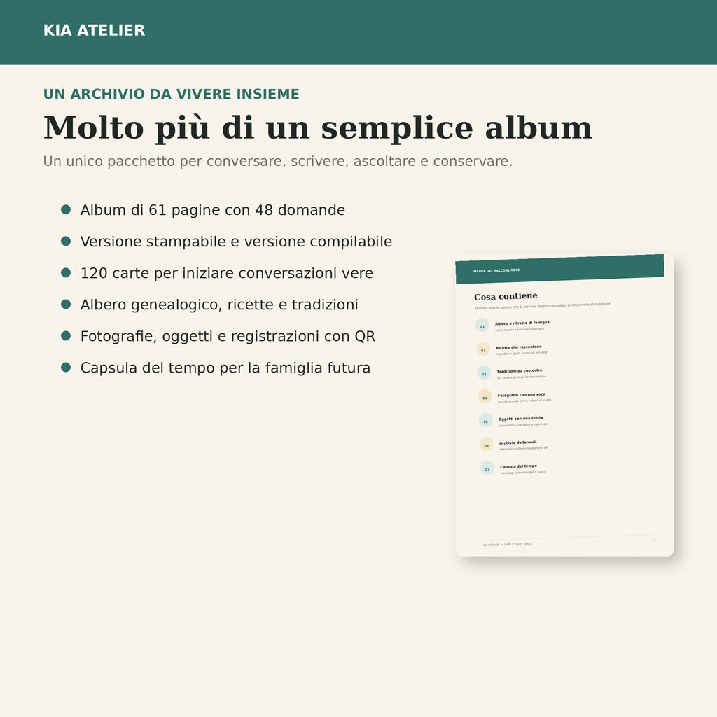 Family Story Vault – Tre generazioni, una storia