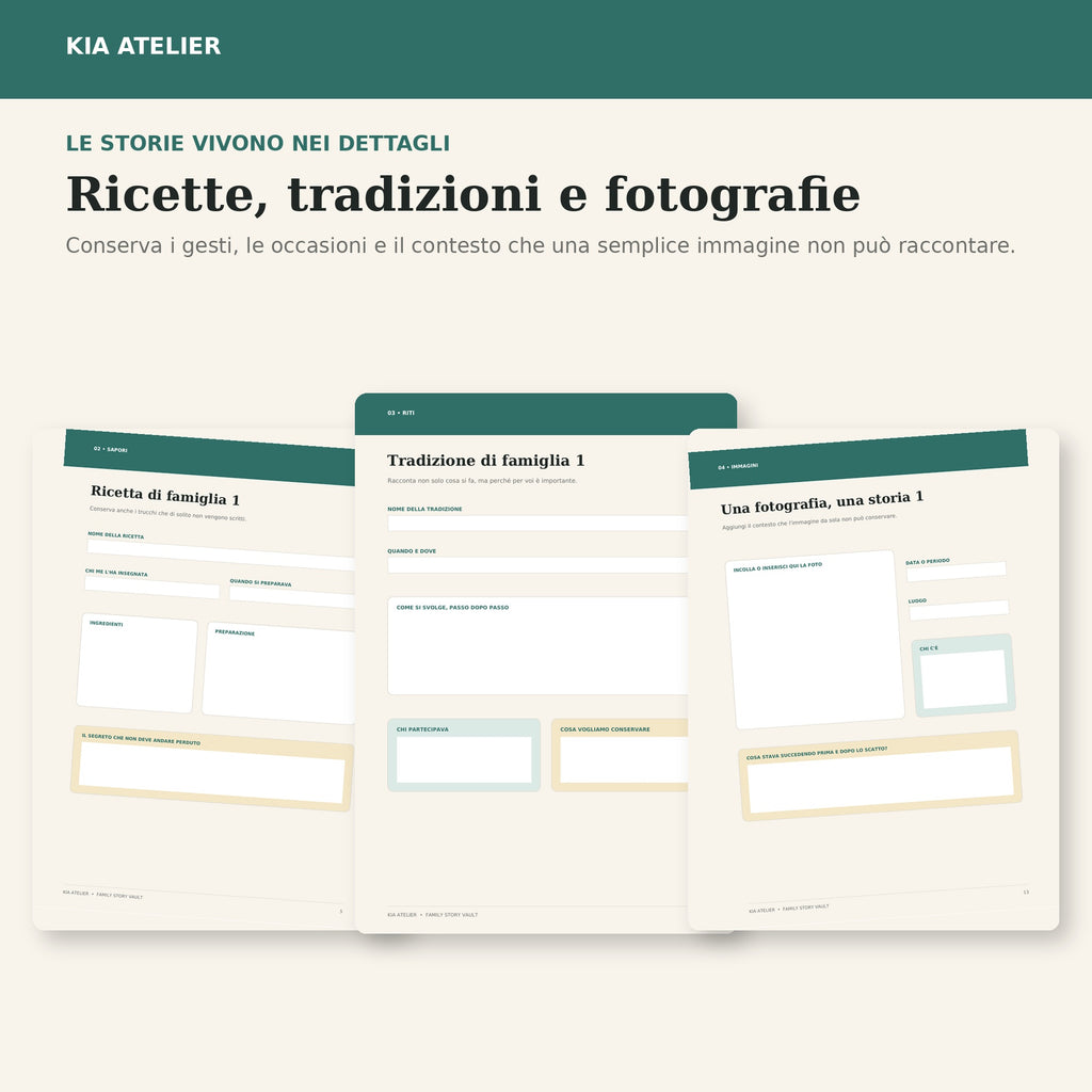 Family Story Vault – Tre generazioni, una storia