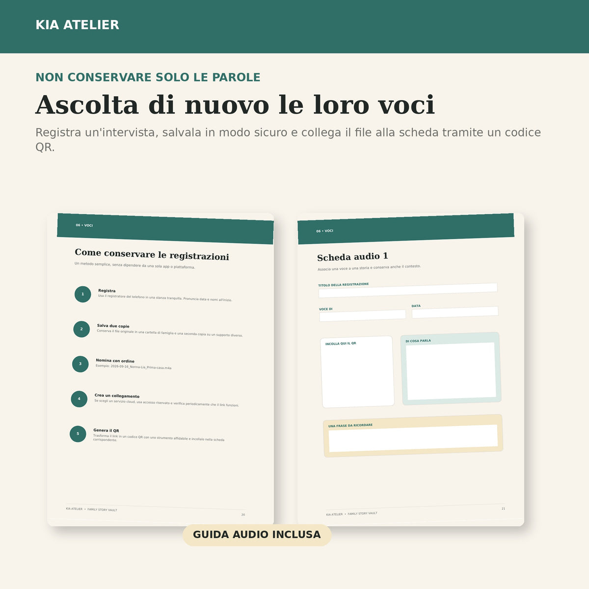 Family Story Vault – Tre generazioni, una storia