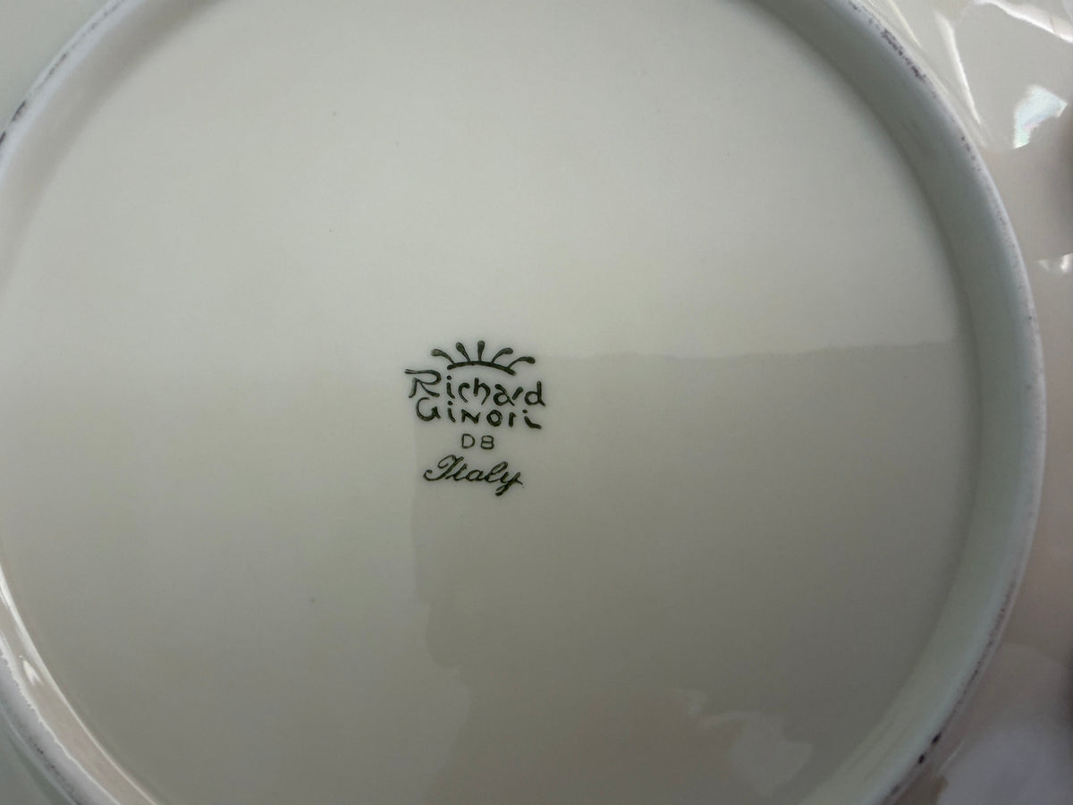 Set 6 piatti vintage Richard Ginori D8 anni ’60 – decoro pesci