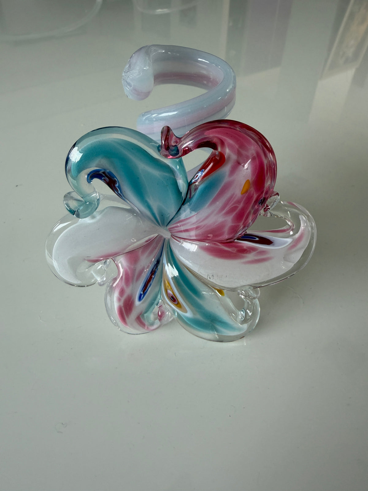 Portacandela Vintage in Vetro Artistico – Stile Murano